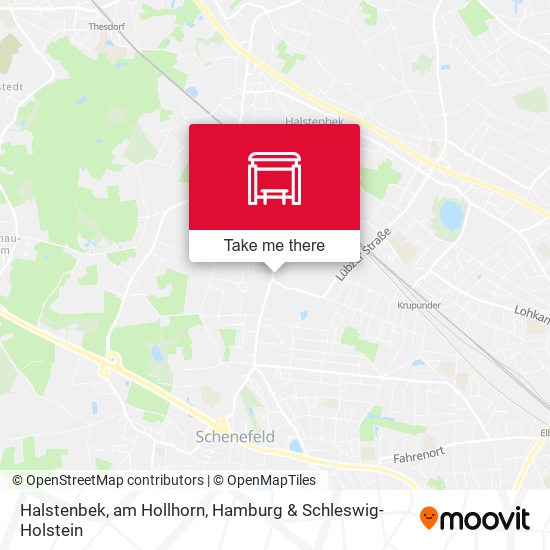 Halstenbek, am Hollhorn map