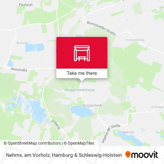 Карта Nehms, am Vorholz