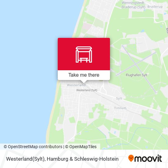 Westerland(Sylt) map