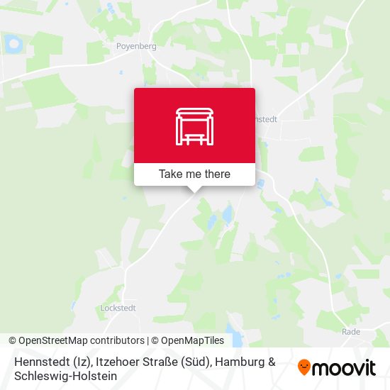Hennstedt (Iz), Itzehoer Straße (Süd) map