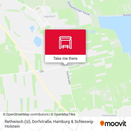 Rethwisch (Iz), Dorfstraße map