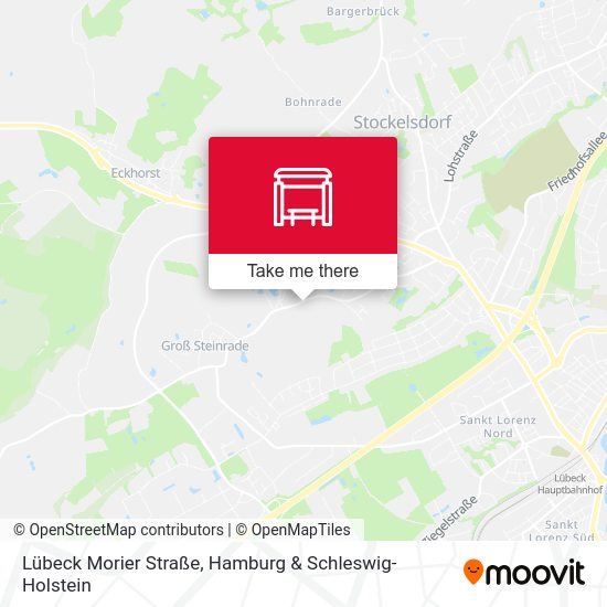 Lübeck Morier Straße map