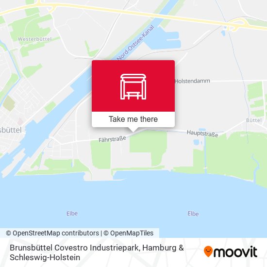 Brunsbüttel Covestro Industriepark map