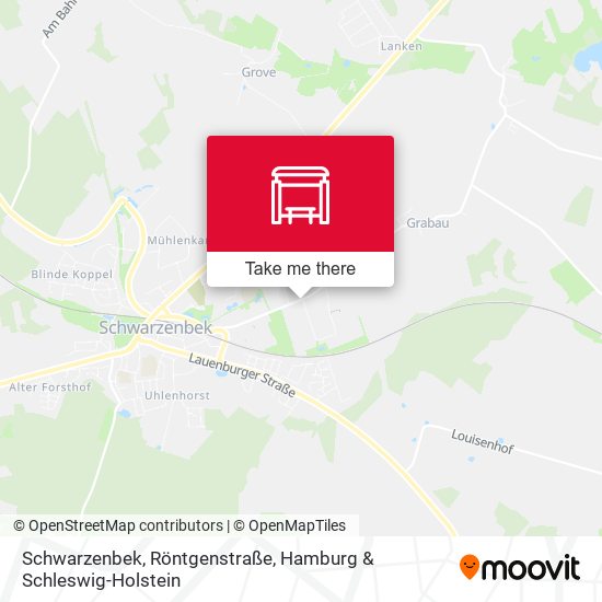 Schwarzenbek, Röntgenstraße map