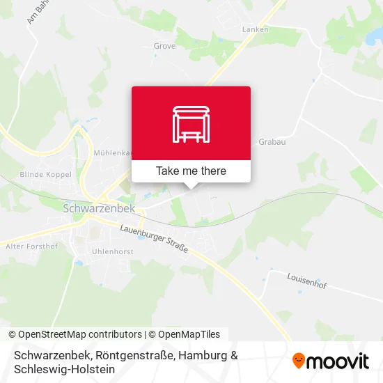 Schwarzenbek, Röntgenstraße map
