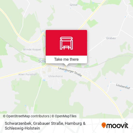 Schwarzenbek, Grabauer Straße map