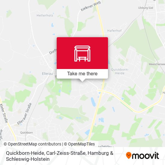 Quickborn-Heide, Carl-Zeiss-Straße map