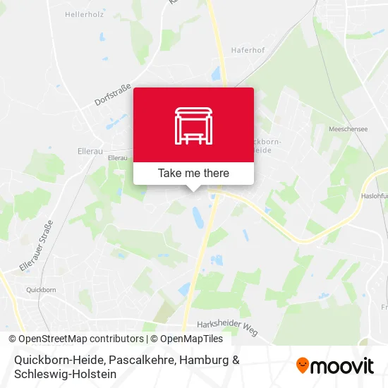 Карта Quickborn-Heide, Pascalkehre
