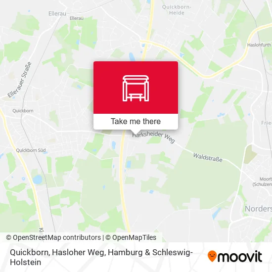Карта Quickborn, Hasloher Weg