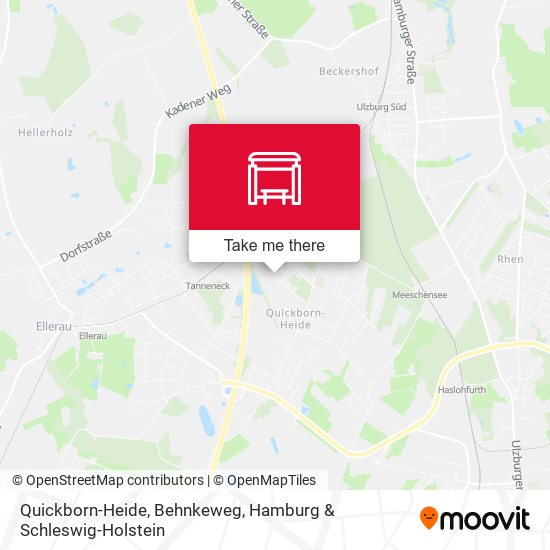 Quickborn-Heide, Behnkeweg map