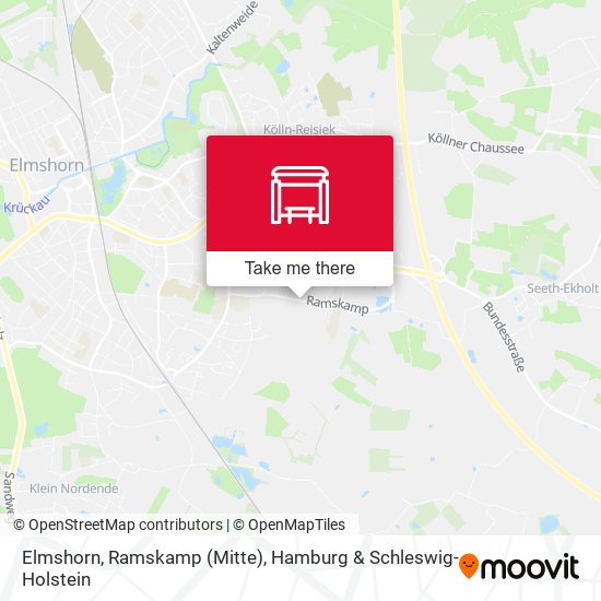 Elmshorn, Ramskamp (Mitte) map