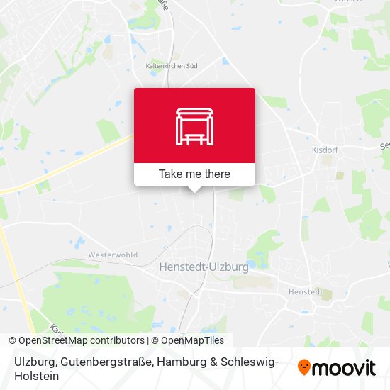 Ulzburg, Gutenbergstraße map