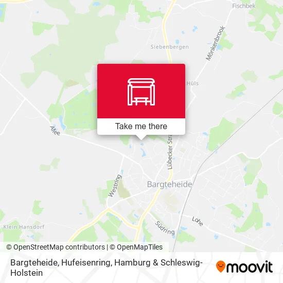 Карта Bargteheide, Hufeisenring