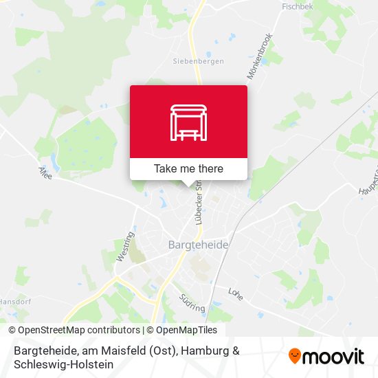 Bargteheide, am Maisfeld (Ost) map