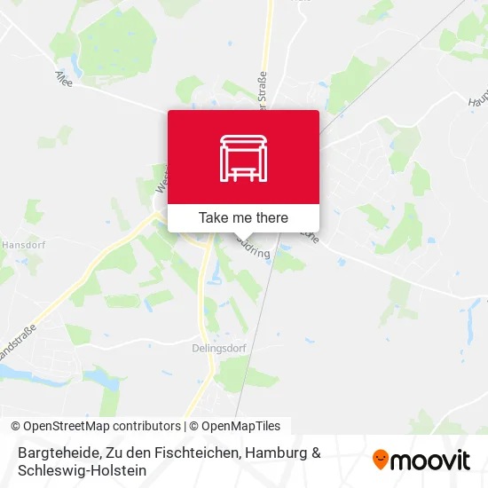 Карта Bargteheide, Zu den Fischteichen