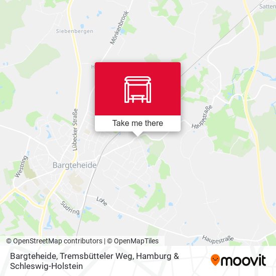 Bargteheide, Tremsbütteler Weg map