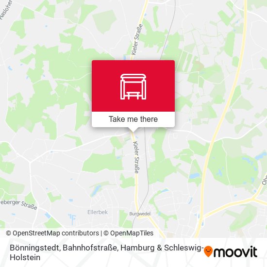 Bönningstedt, Bahnhofstraße map