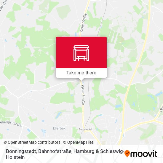 Bönningstedt, Bahnhofstraße map