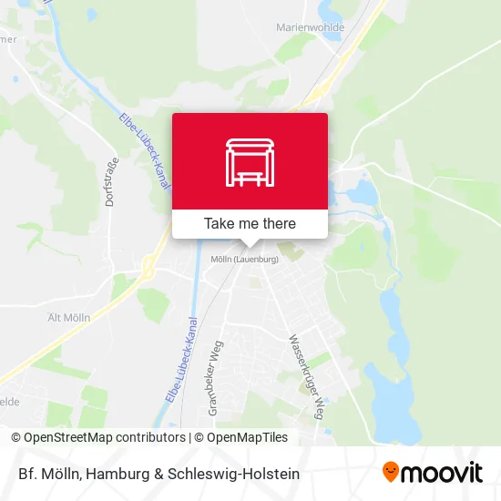 Карта Bf. Mölln