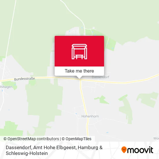Карта Dassendorf, Amt Hohe Elbgeest