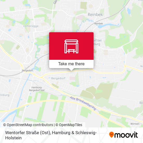 Wentorfer Straße (Ost) map