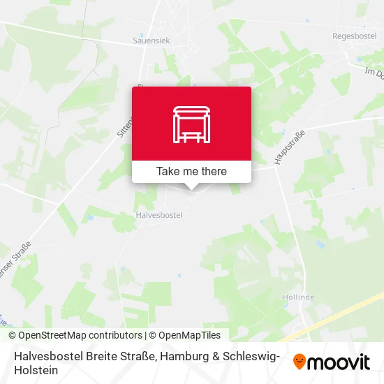 Карта Halvesbostel Breite Straße