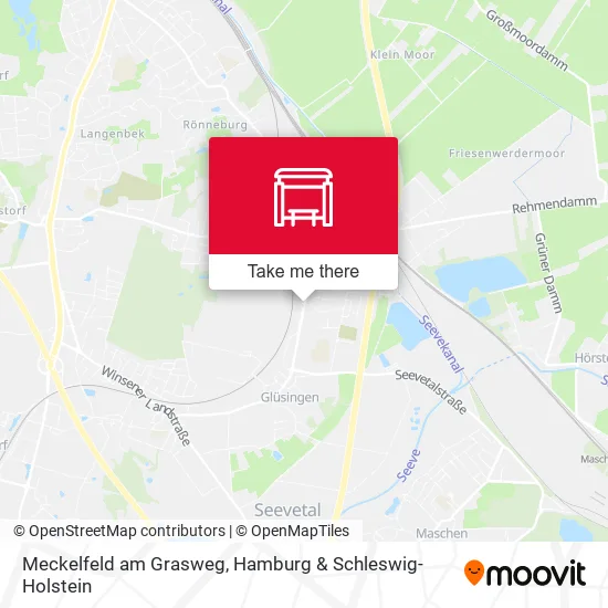 Карта Meckelfeld am Grasweg