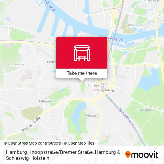 Карта Hamburg Knoopstraße / Bremer Straße