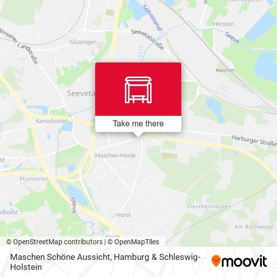 Maschen Schöne Aussicht map