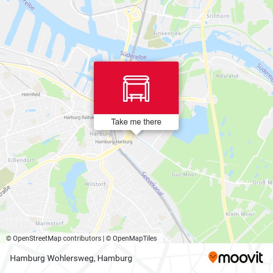 Hamburg Wohlersweg map