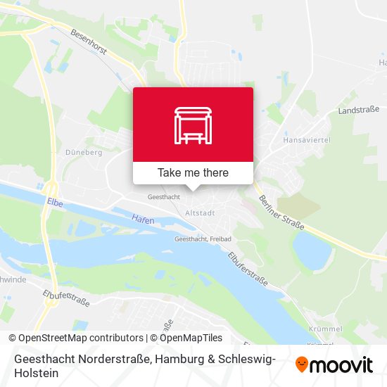 Geesthacht Norderstraße map