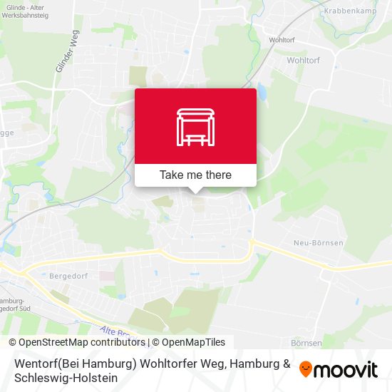 Wentorf(Bei Hamburg) Wohltorfer Weg map