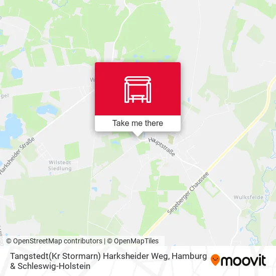 Карта Tangstedt(Kr Stormarn) Harksheider Weg
