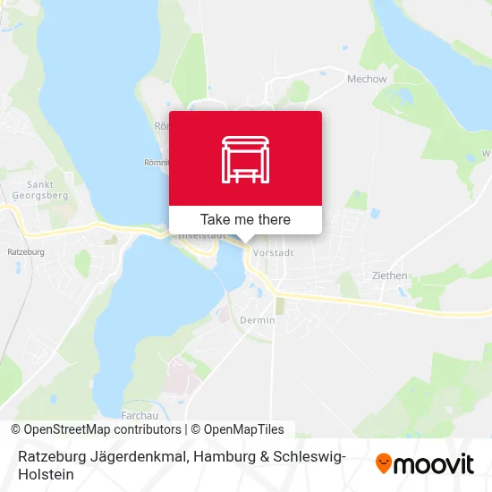 Ratzeburg Jägerdenkmal map