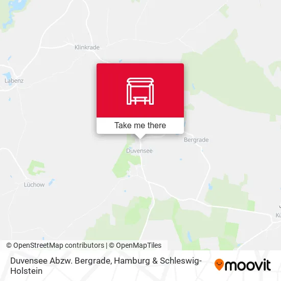 Карта Duvensee Abzw. Bergrade