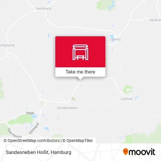 Карта Sandesneben Hollit