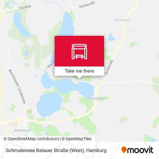 Schmalensee Belauer Straße (West) map