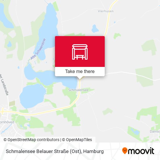 Schmalensee Belauer Straße (Ost) map