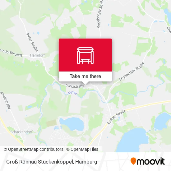 Карта Groß Rönnau Stückenkoppel
