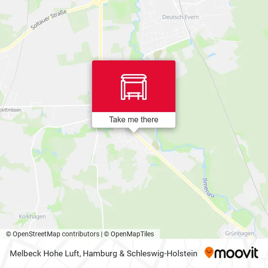 Карта Melbeck Hohe Luft