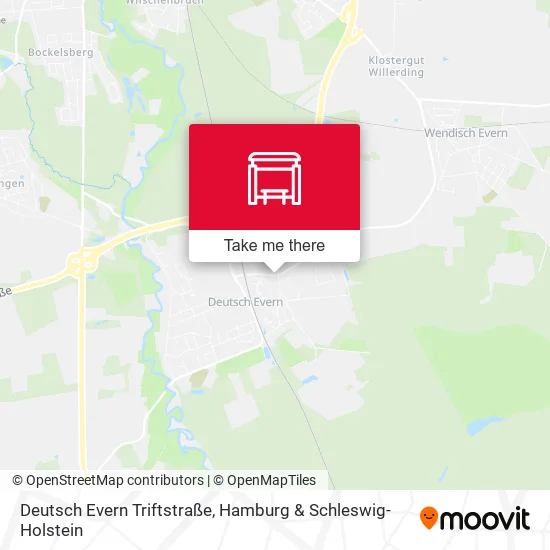 Карта Deutsch Evern Triftstraße
