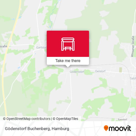 Gödenstorf Buchenberg map