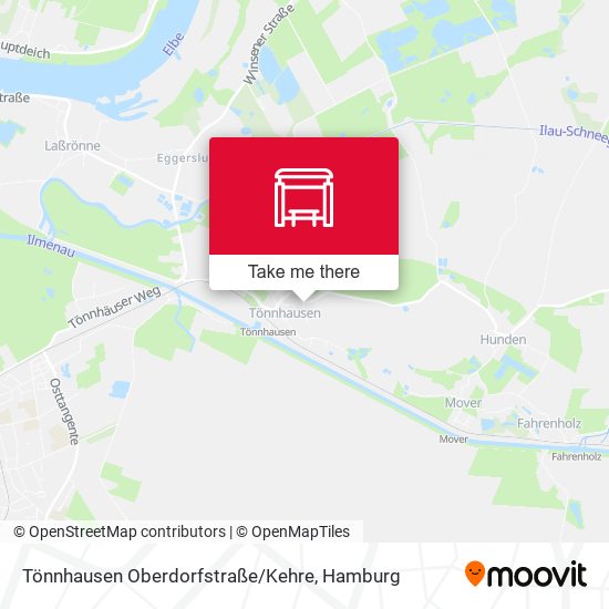 Tönnhausen Oberdorfstraße / Kehre map