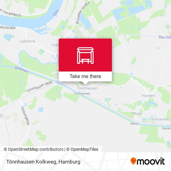 Tönnhausen Kolkweg map