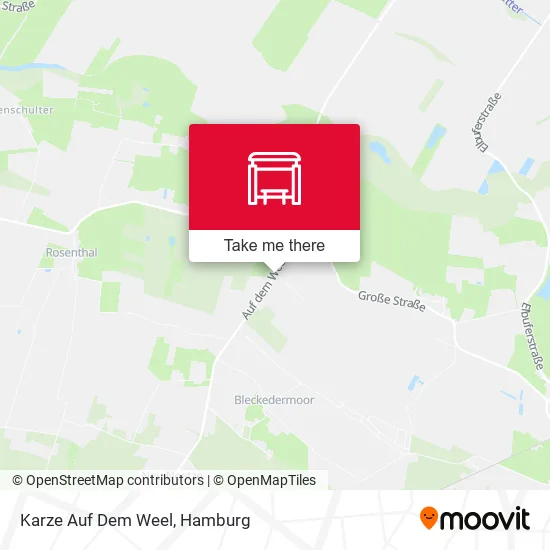 Карта Karze Auf Dem Weel