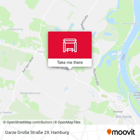 Garze Große Straße 29 map