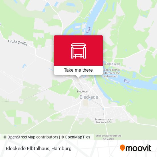 Bleckede Elbtalhaus map