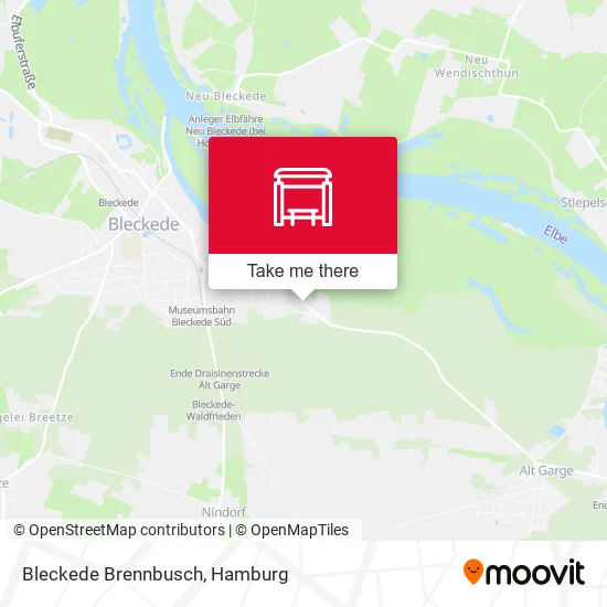 Карта Bleckede Brennbusch