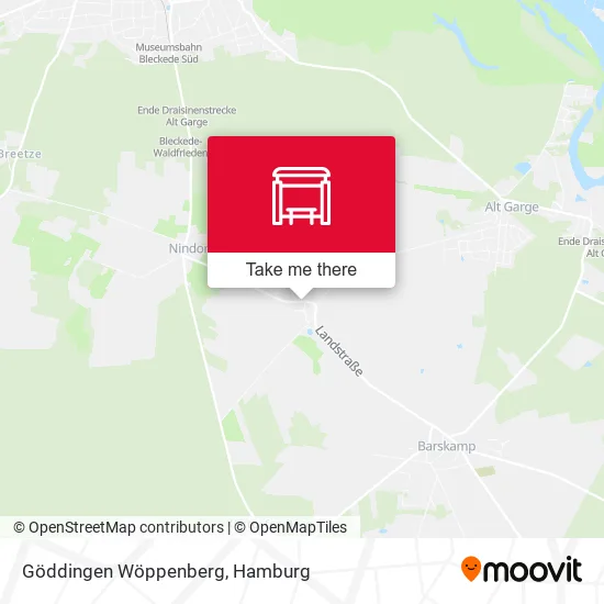 Карта Göddingen Wöppenberg