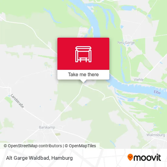 Карта Alt Garge Waldbad